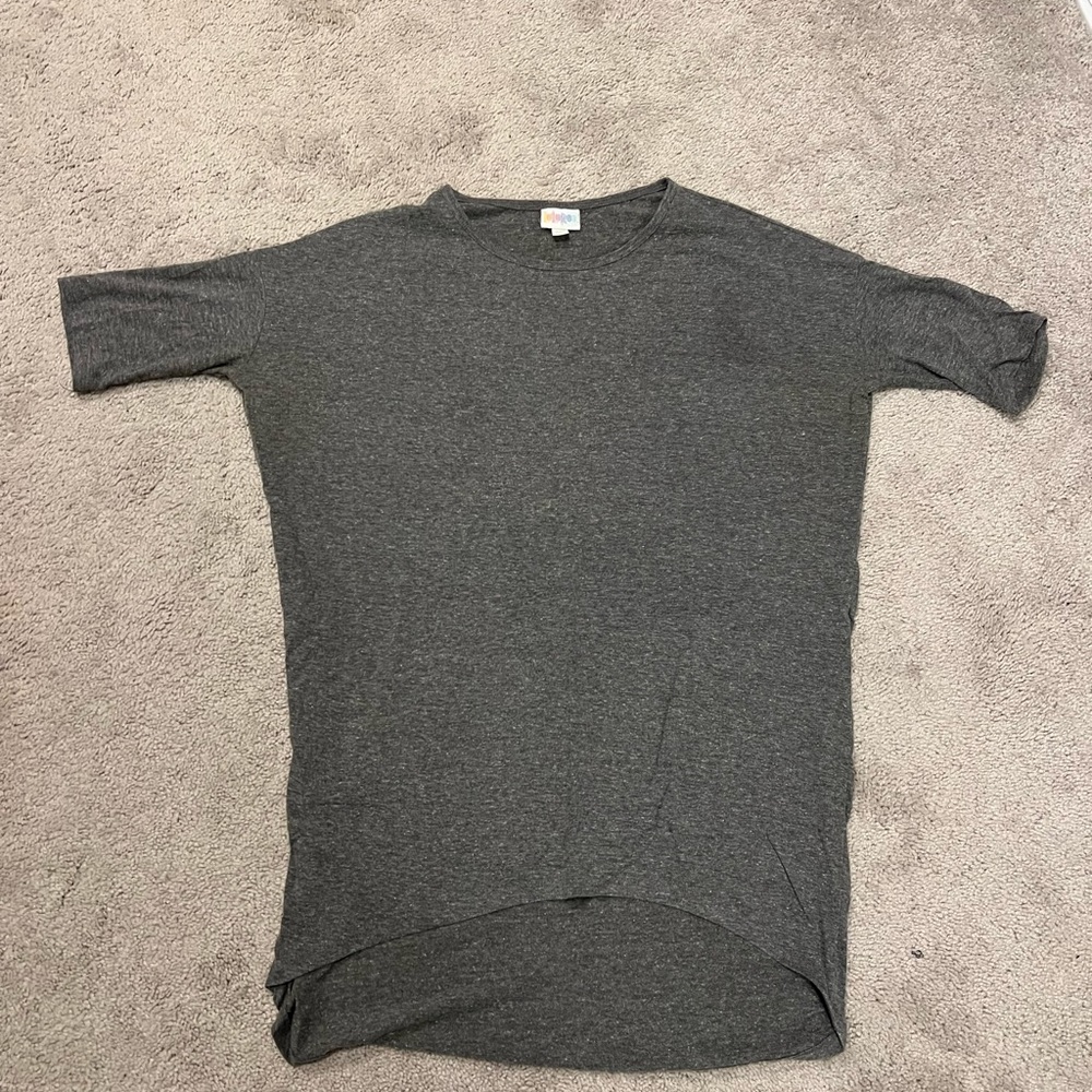 Gray, Heathered LulaRoe Tunic XXS